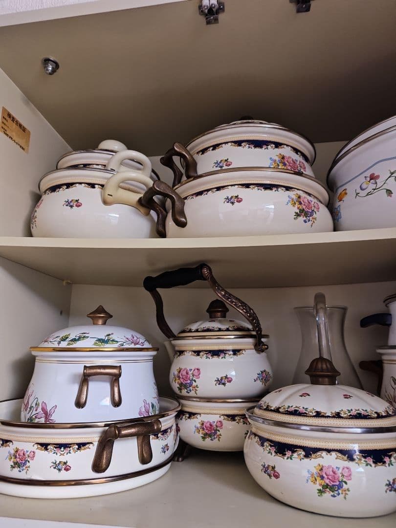 ASTA WEST GERMANY 1970年代のホーロー両手鍋　ほぼ新品