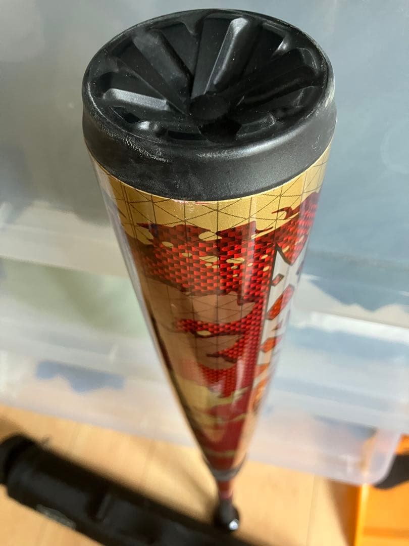 ゼット　ブラックキャノンＭＡＸ　軟式バット84cm 770g 美品　希少レッド