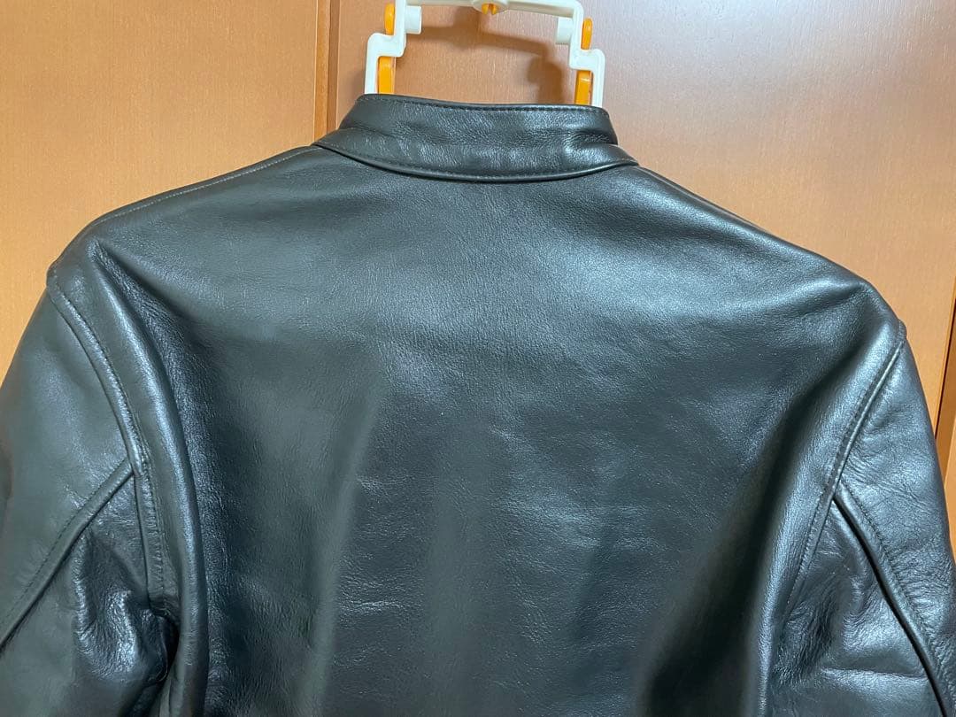 m*i様 vanson レザージャケット　シングルライダース　革ジャン　サイズ3