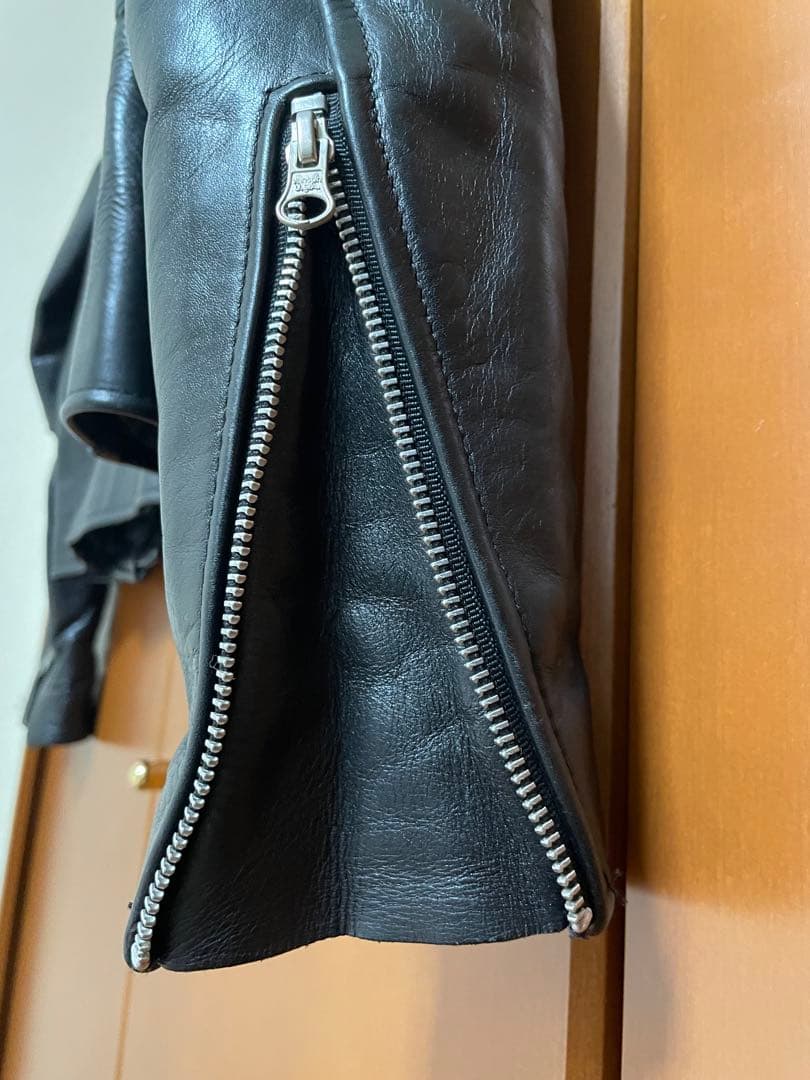 m*i様 vanson レザージャケット　シングルライダース　革ジャン　サイズ3