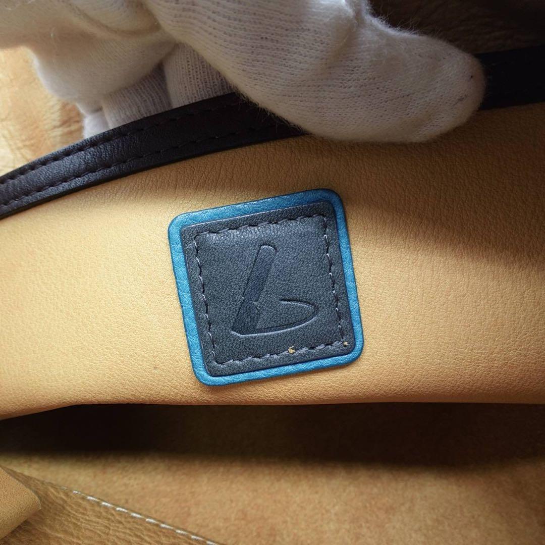 【極美品】 土屋鞄 トートバッグ カラーダイアリー ハンド レザー 大容量