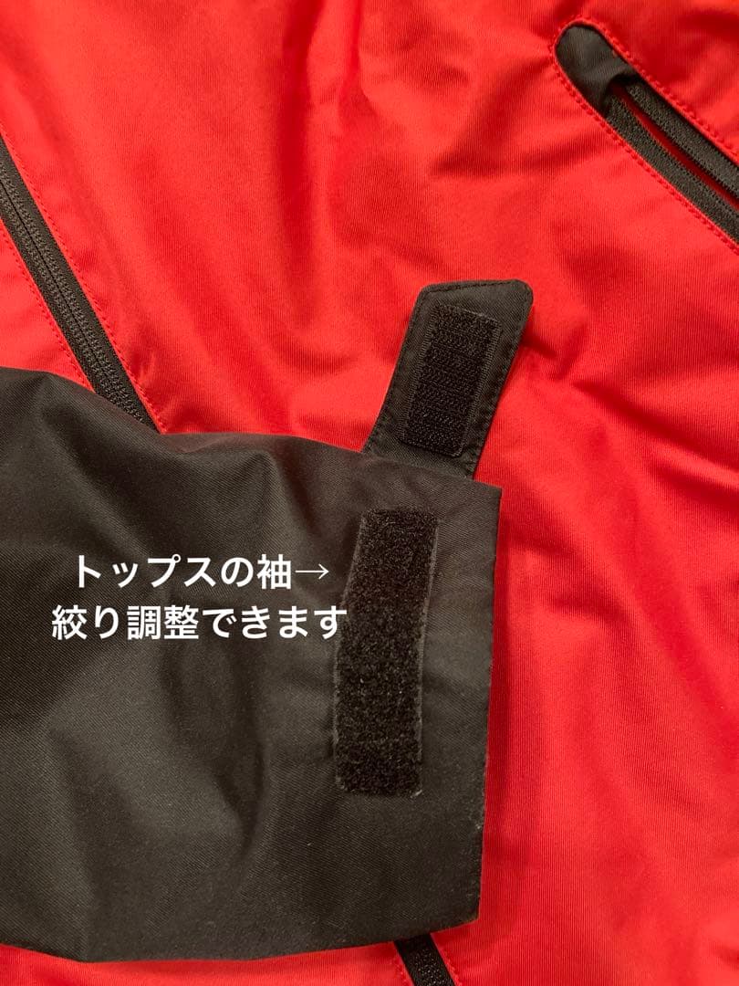 Mizuno スキーウェア 160 レッド/ブラック