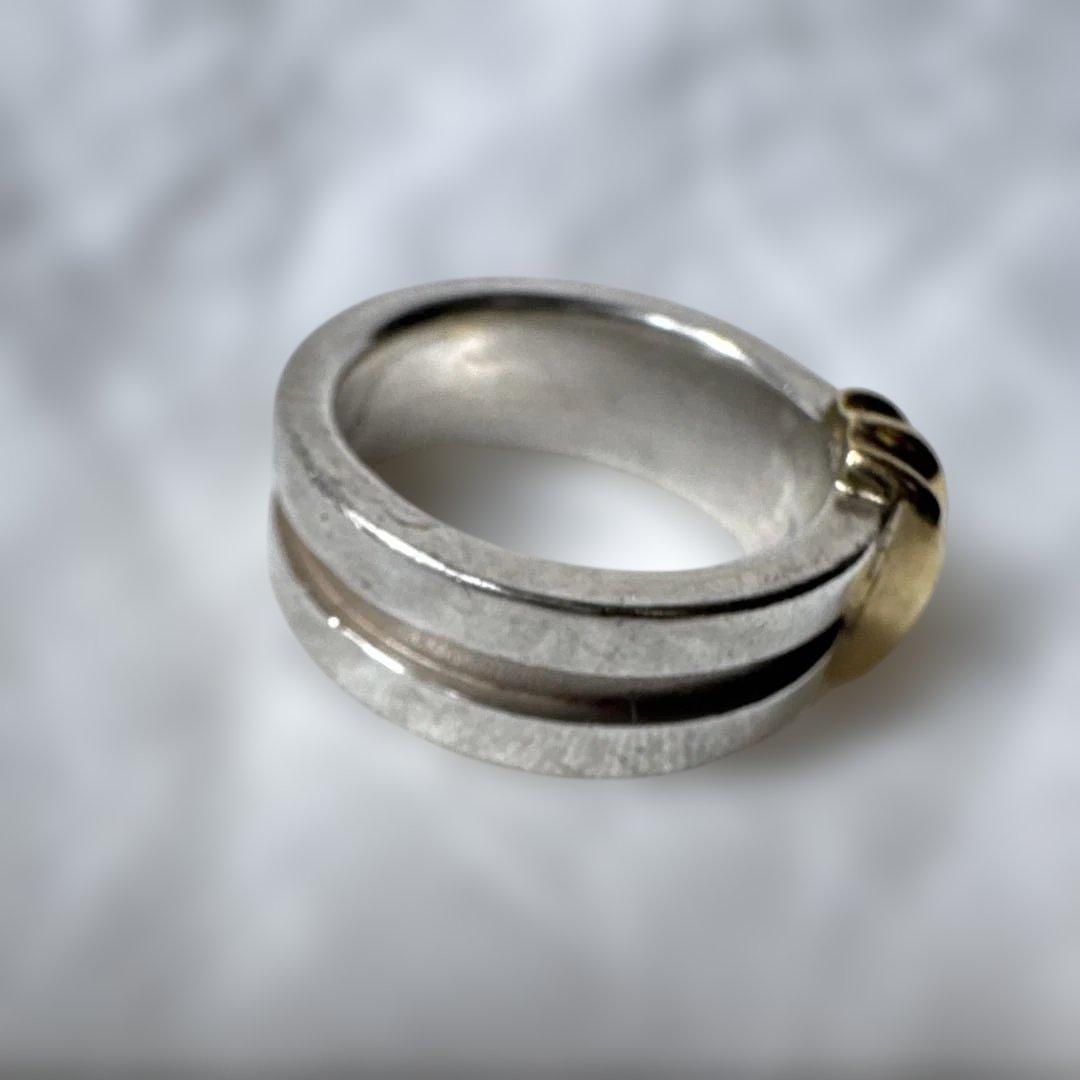 Tiffany ティファニー グルーブドウィズ3ロウ リング 11.5号