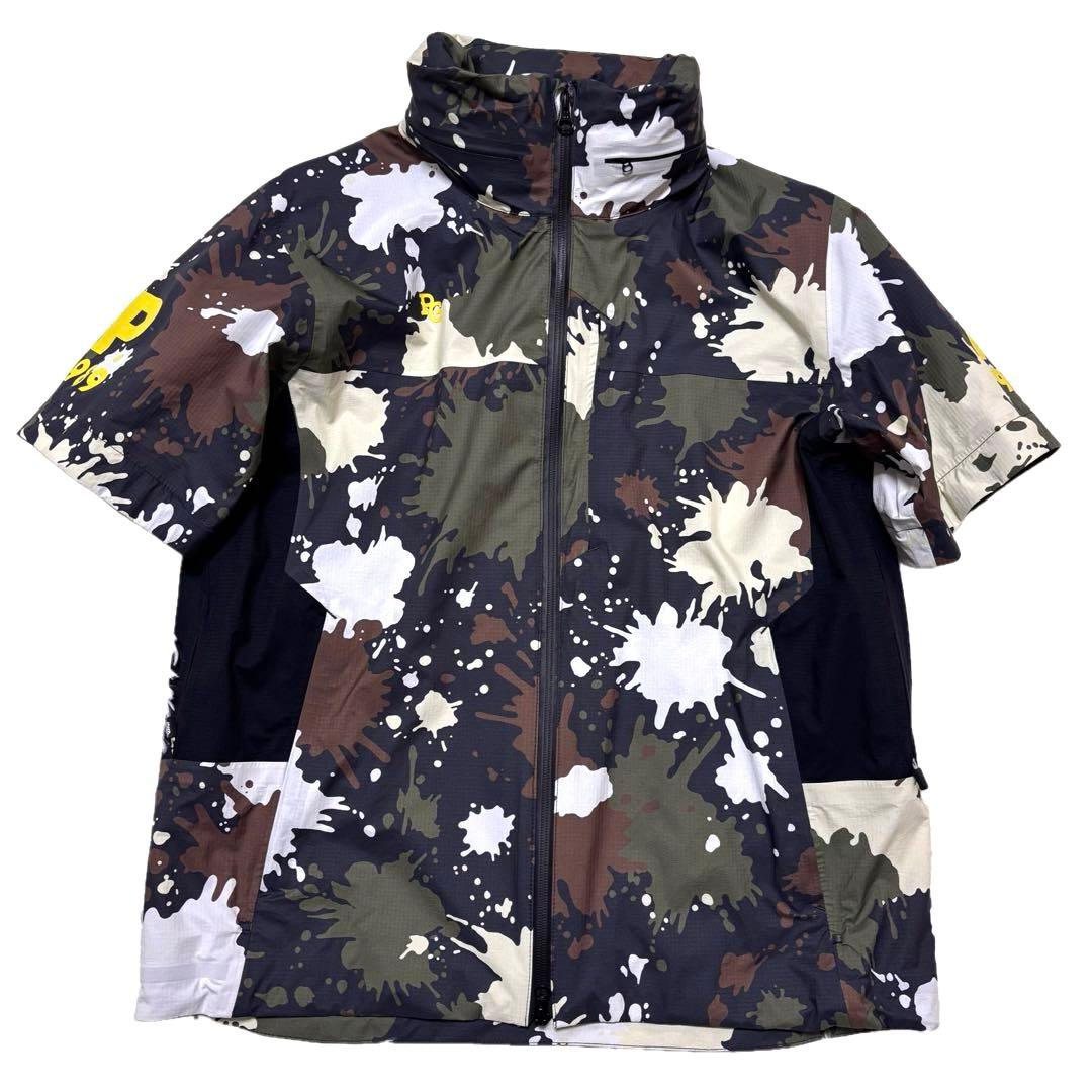 ✨美品✨PEARLY GATES　4way　ブルゾン カモフラ　バッグロゴ　M