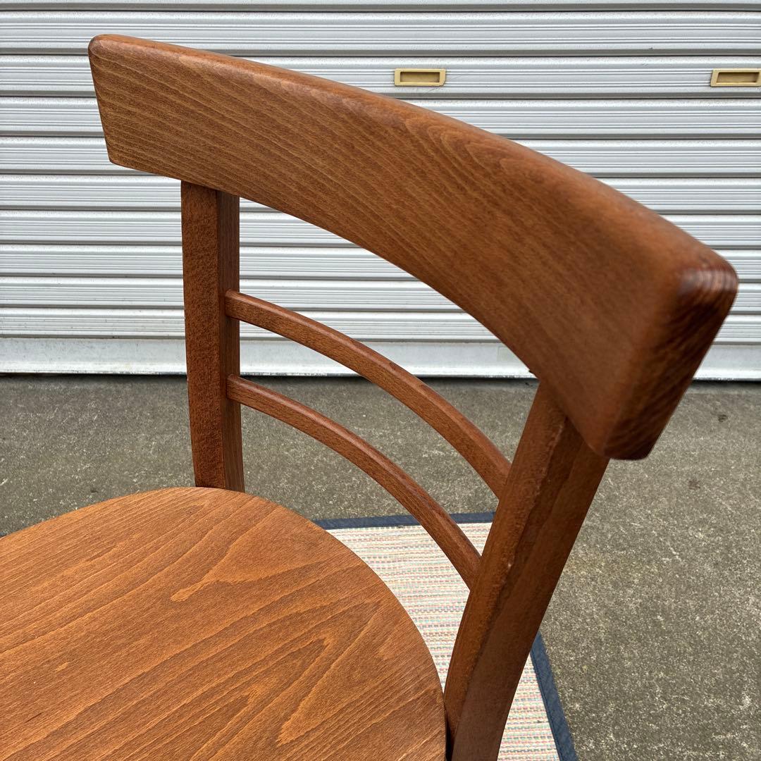 【送料込】TON 椅子 チェコ製 トン ダイニングチェア ２脚セット