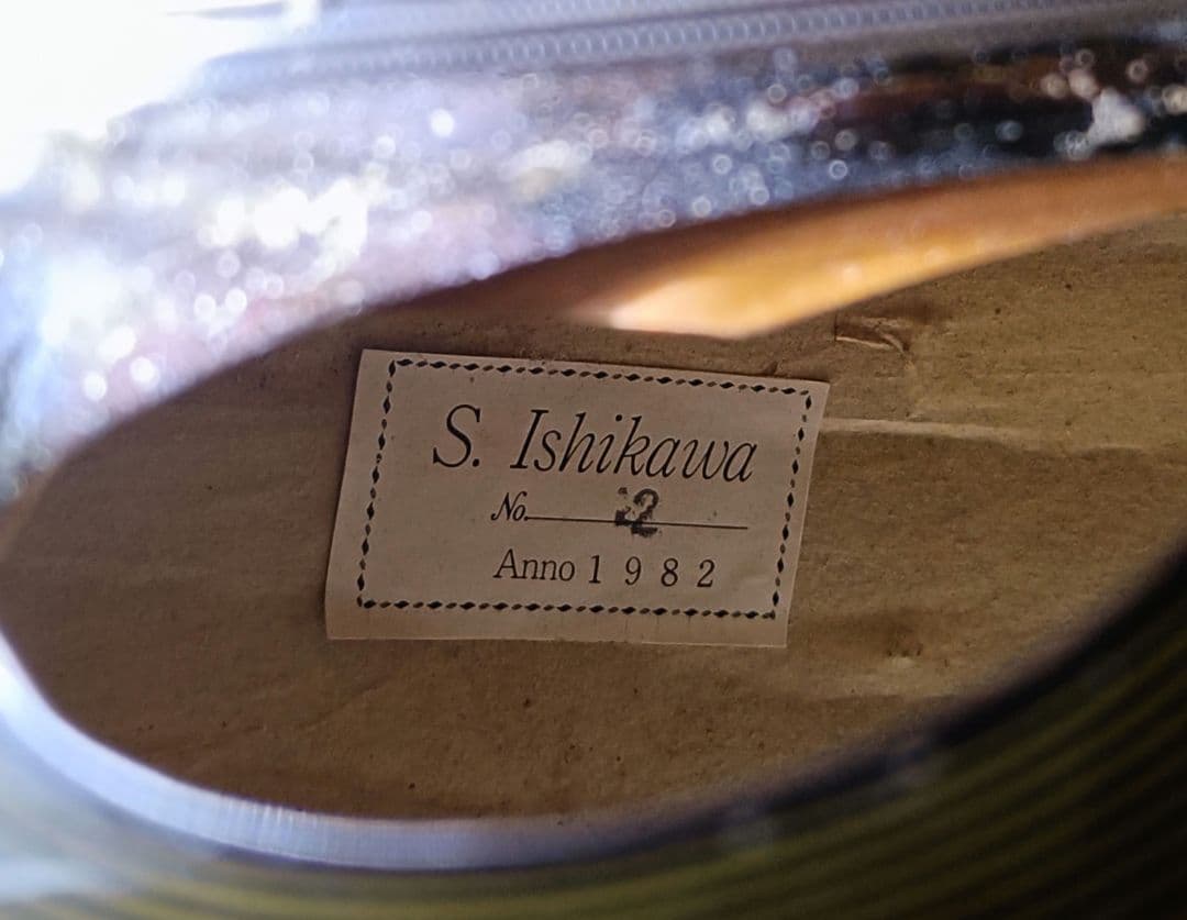 マ*ト様 マンドラ 石川捷二郎 リブ 彫り込み マンドリン ハードケース付