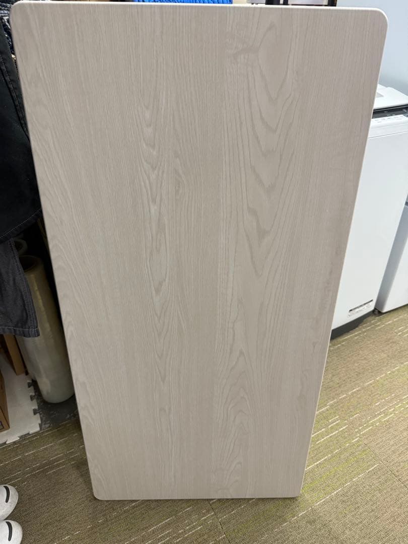 【美品】ニトリ　昇降センターテーブル　(ライザN WW/BK)