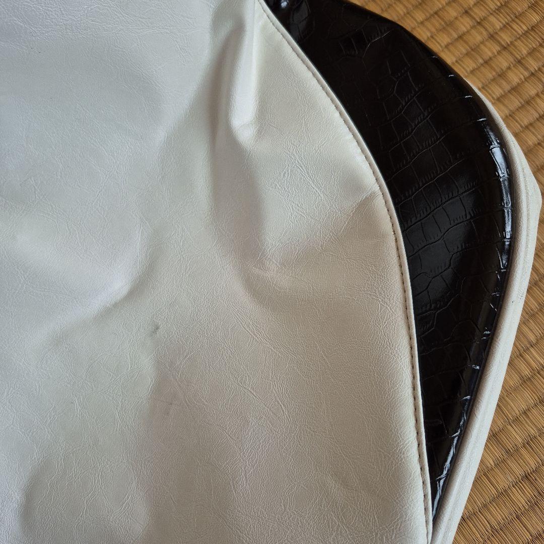 Srixon キャディバッグ 3点式　ホワイト/ブラック　フード付き