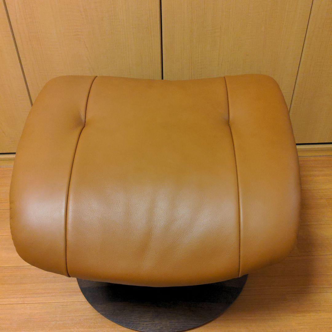 カリモク　ザ・ファースト　ブラウン　オットマン