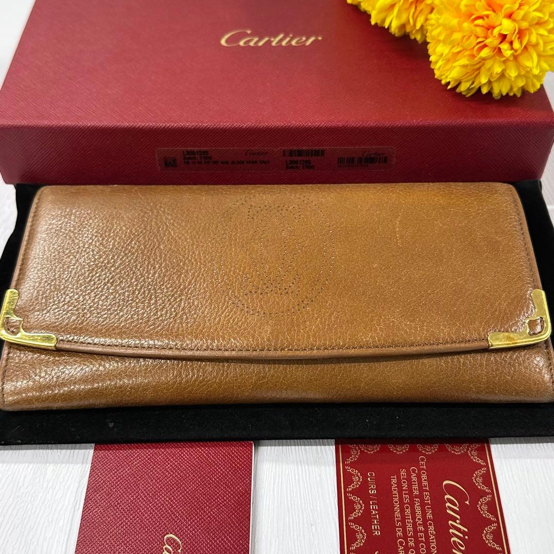 新品同様‼️ カルティエ　Cartier 財布　長財布　マルチェロ