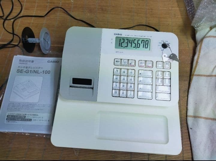 カシオレジスター　SE-G1/NL100　人気機種　送料無料　190899