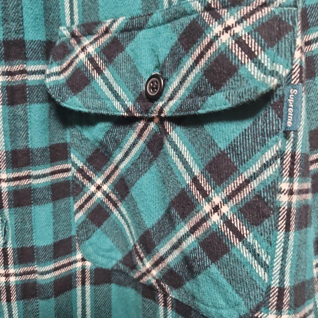 Supreme キルティングネルシャツ
