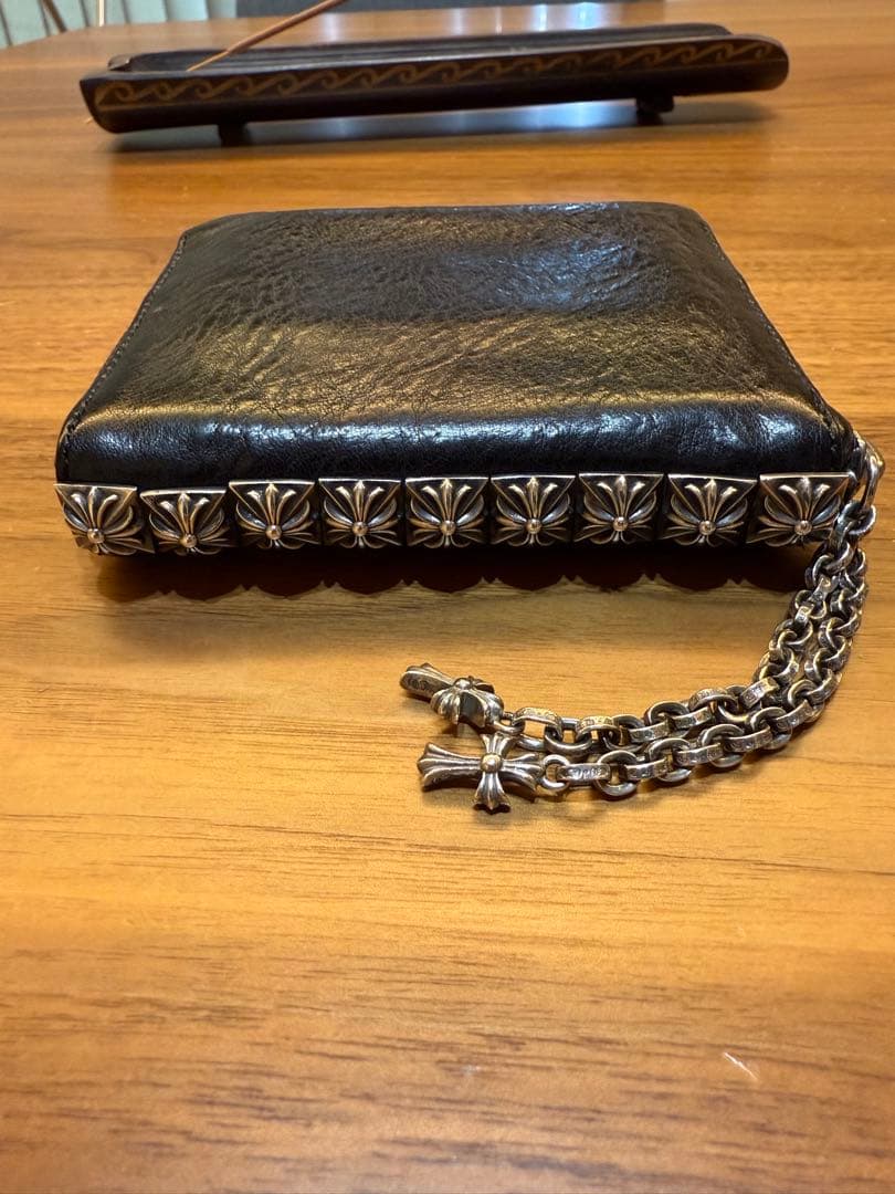 クロムハーツ 3サイドジップ ウォレット