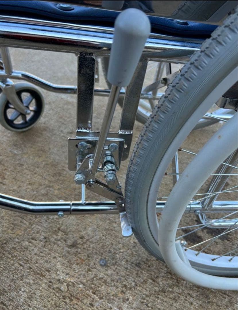 カワムラ KAWMURA リクライニング 介助用 車椅子 折りたたみ車いす