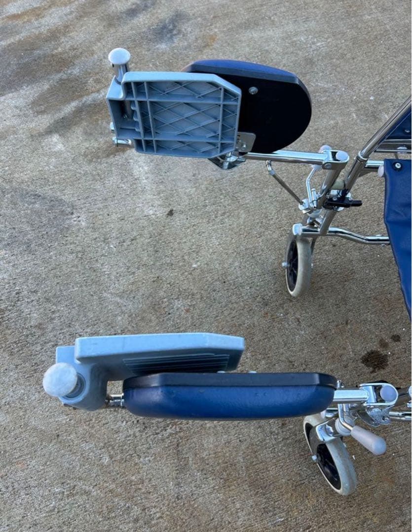 カワムラ KAWMURA リクライニング 介助用 車椅子 折りたたみ車いす