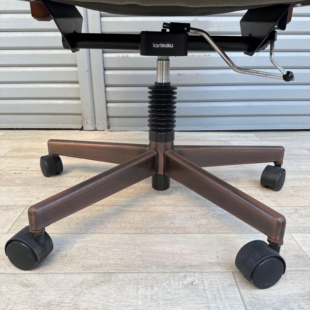 karimoku カリモク デスクチェア コロニアル 現状