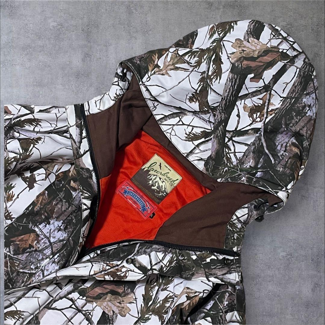 美品 INTERBREED CAMO リアルツリーカモ ジャケット 迷彩 XL