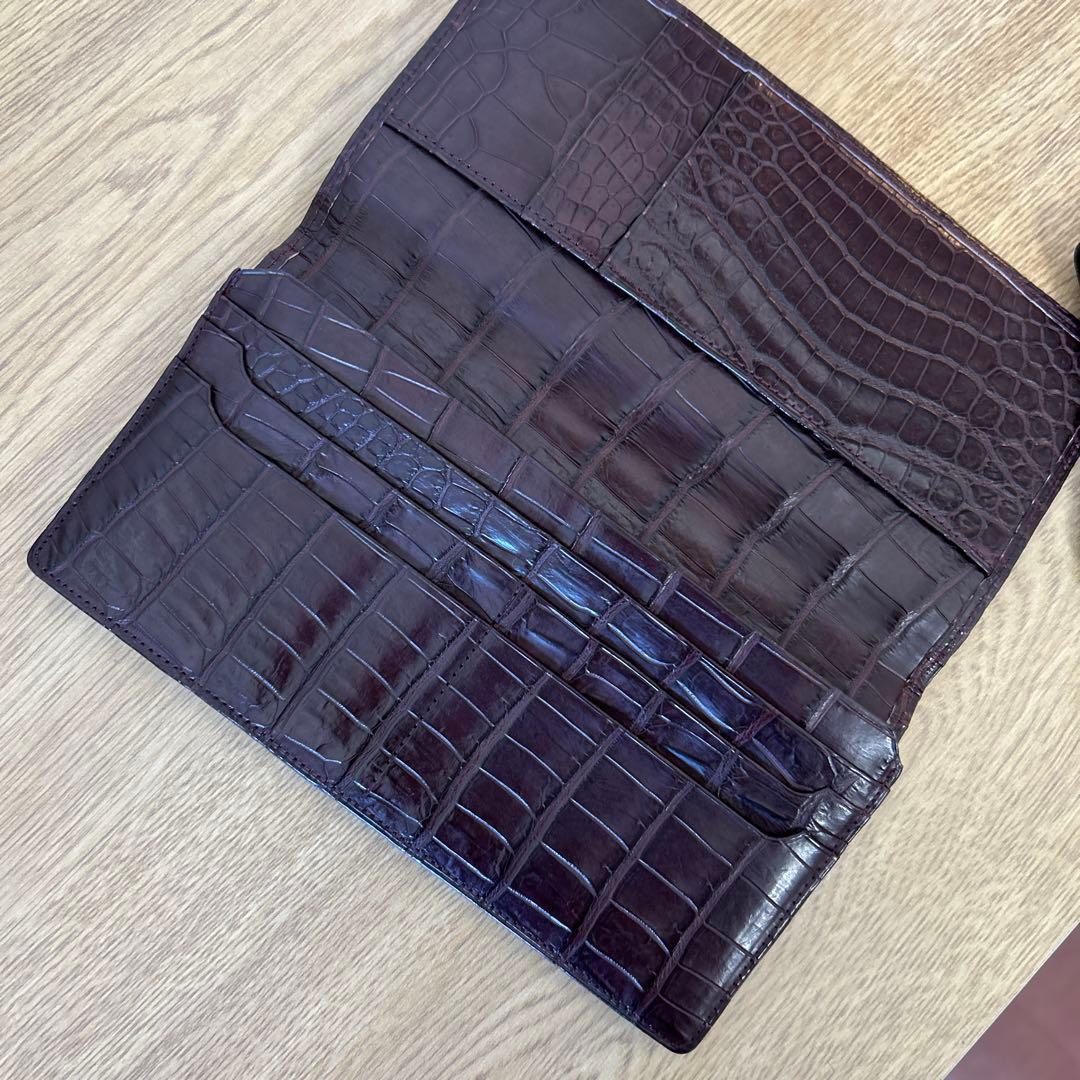 【専用　t.sディー様】JRA クロコダイルレザー 長財布　ケース付き