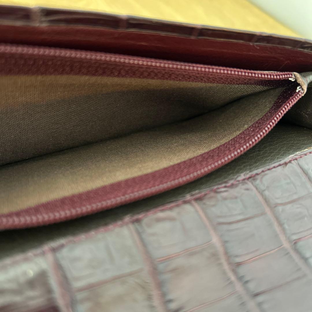 【専用　t.sディー様】JRA クロコダイルレザー 長財布　ケース付き