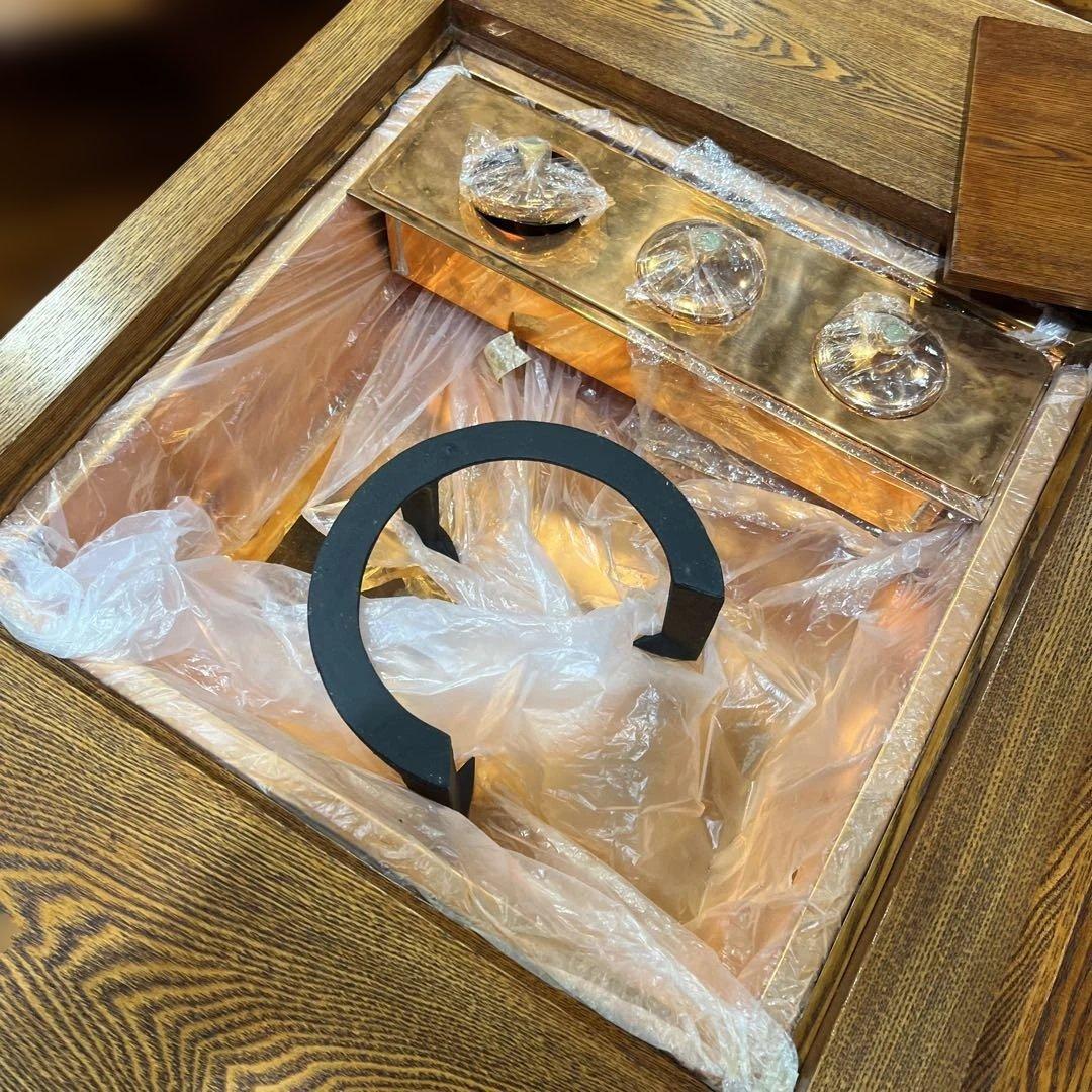 程度良好【引出し付】囲炉裏ダイニングセット