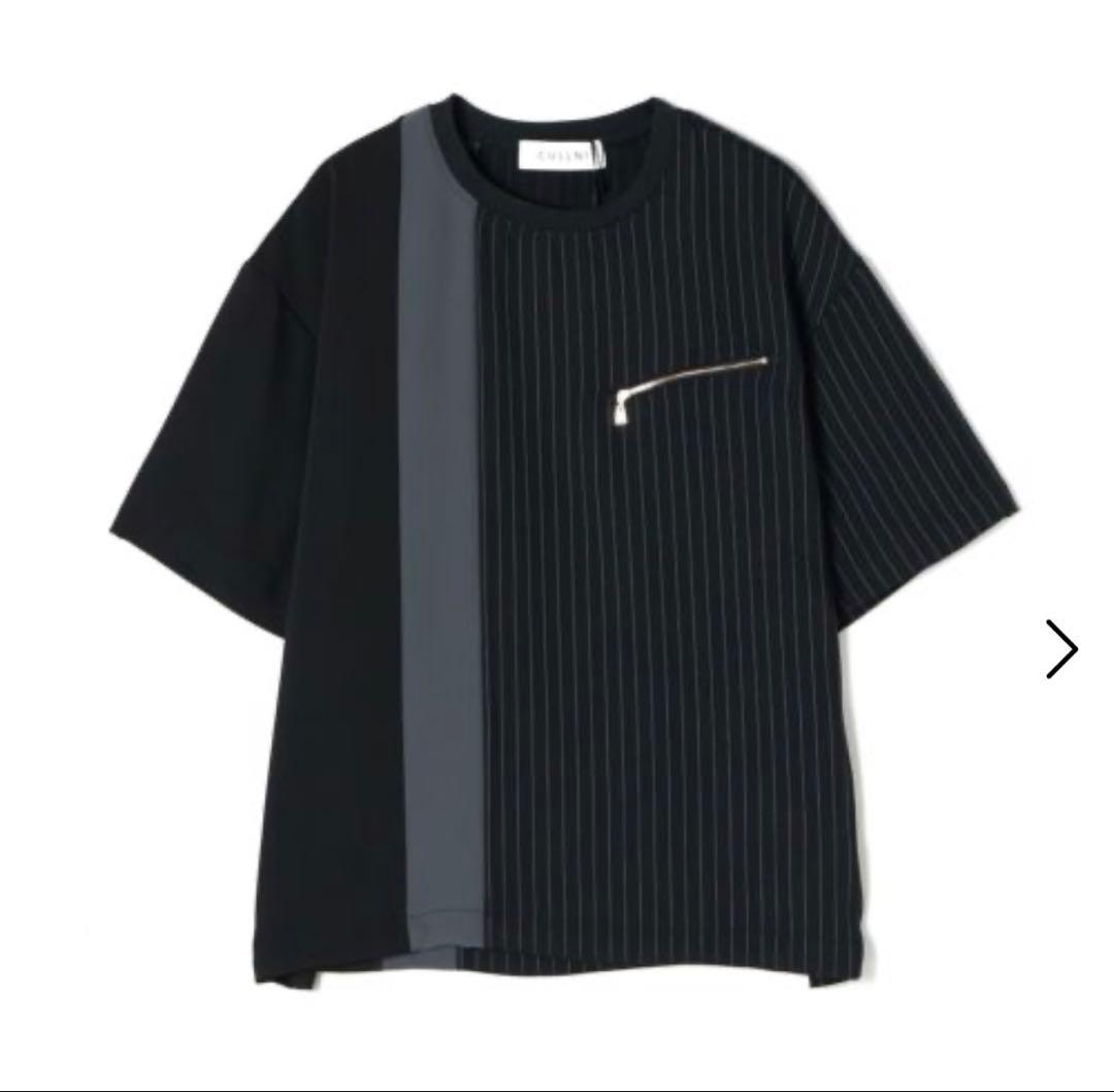 【CULLNI】 Double Satin Bi Color Pullover