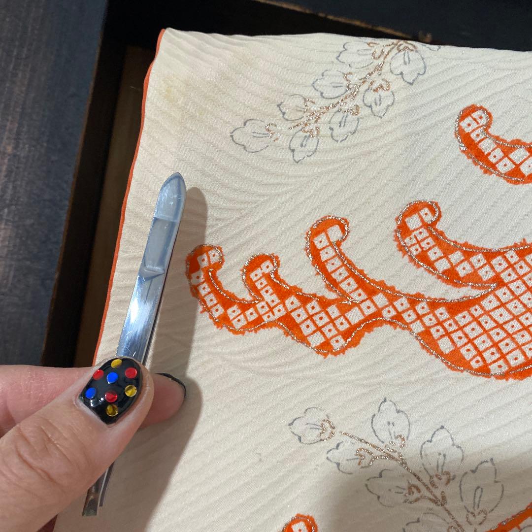 七歳　七五三　着物　正絹　アンティーク