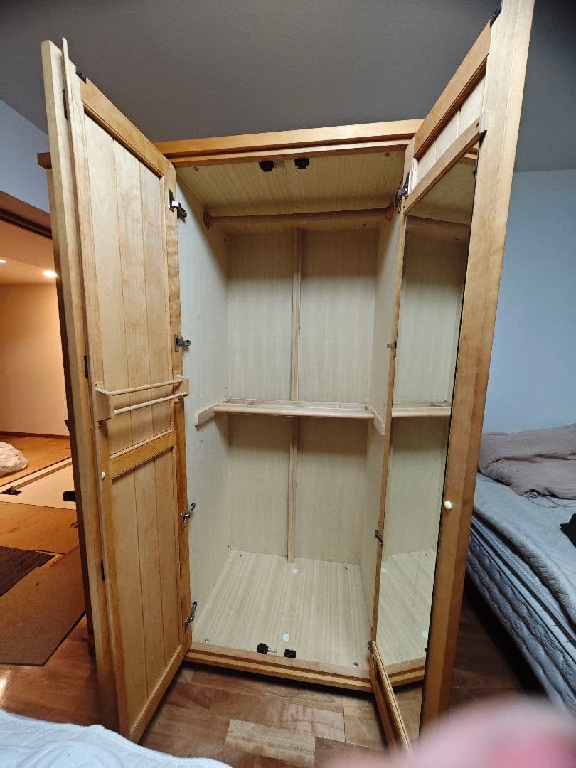 善蔵 LUCCI 桐製ワードローブ 高級家具