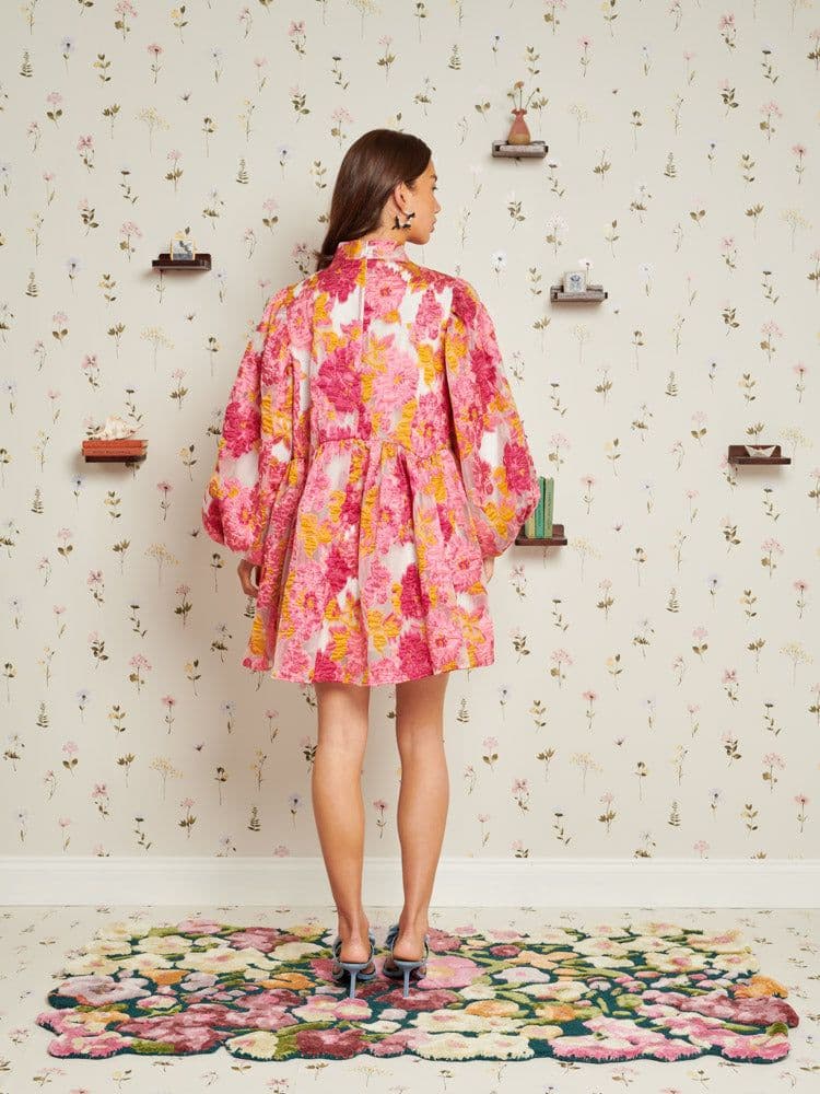 新品未使用　シスタージェーン　ミニ　ワンピース　ジャガード