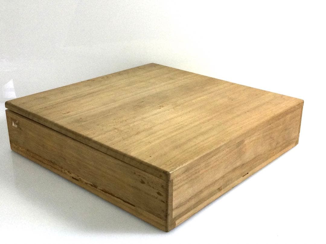 宝漆陶 大仲翠月作 金彩鳥絵四方皿 供箱 M