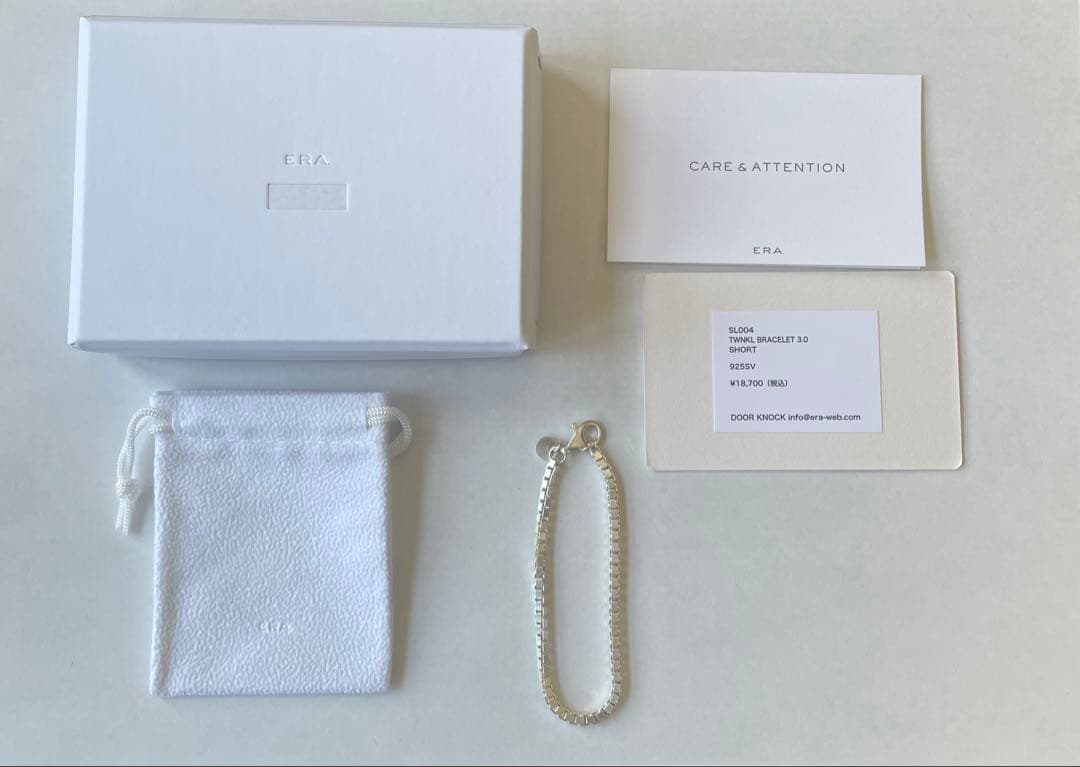 アクセサリー ERA. SL004 / TWNKL BRACELET 3.0