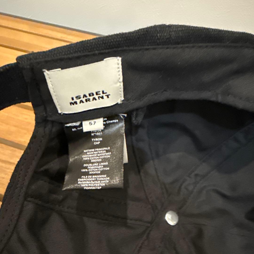n*u様 ISABEL MARANT ブラックキャップ 57cm