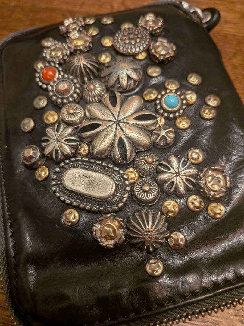 CAMPO MAGGI(カンポマッジ)】スタッズミニウォレット