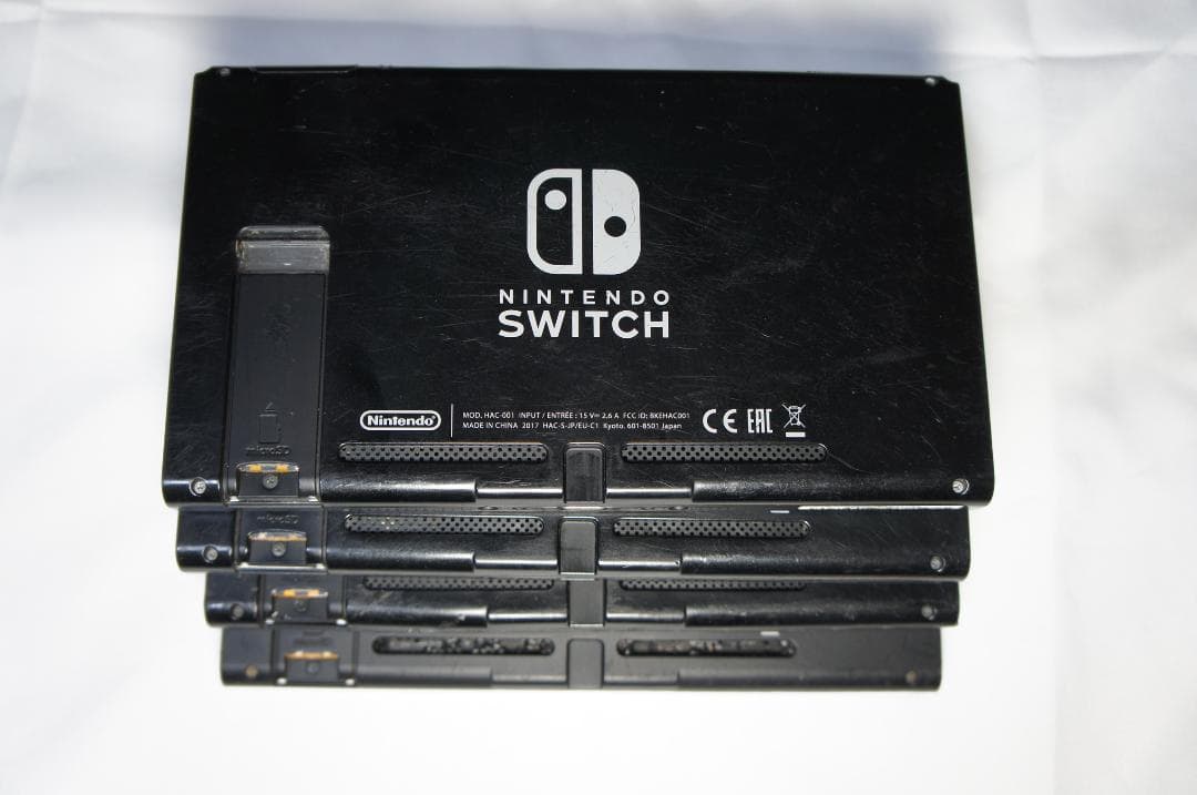 【ジャンク】Nintendo Switch 4台【故障不動品】