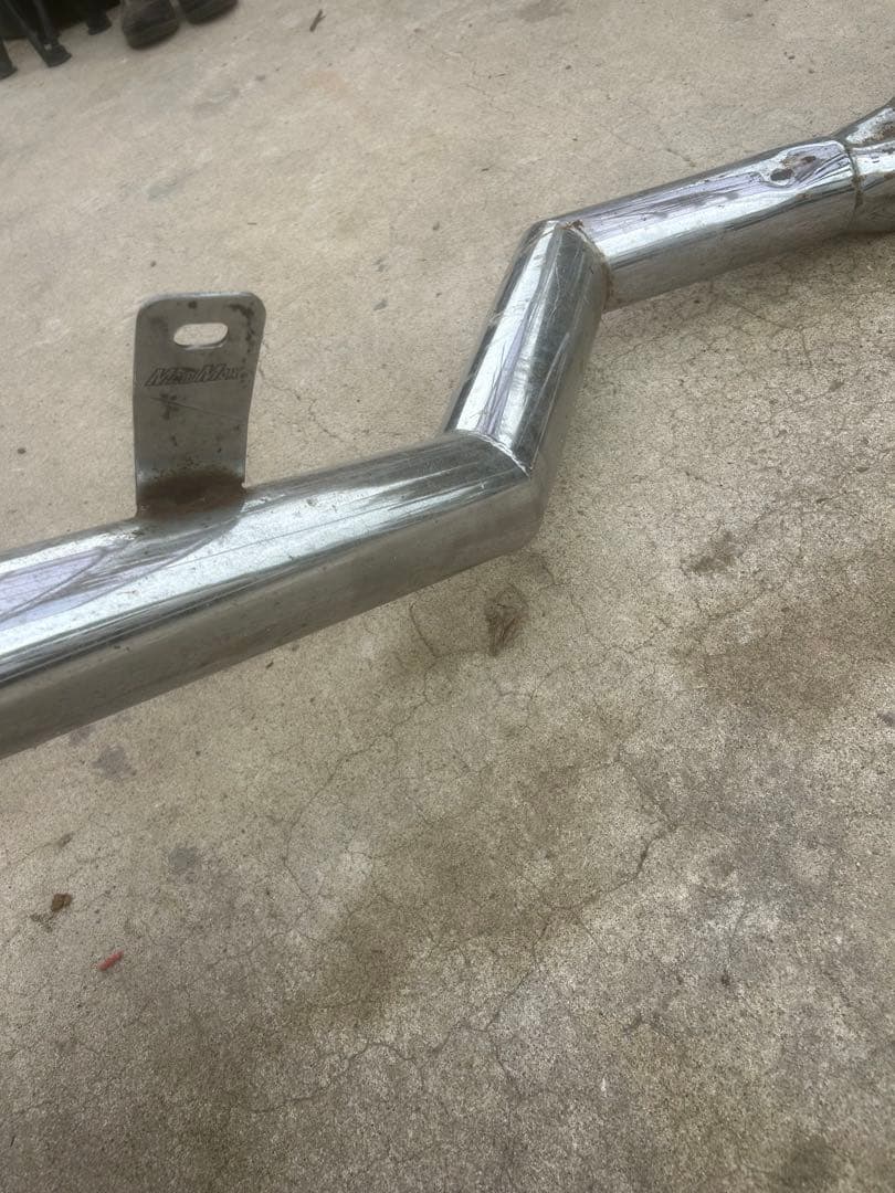 XJR400手曲げショート管