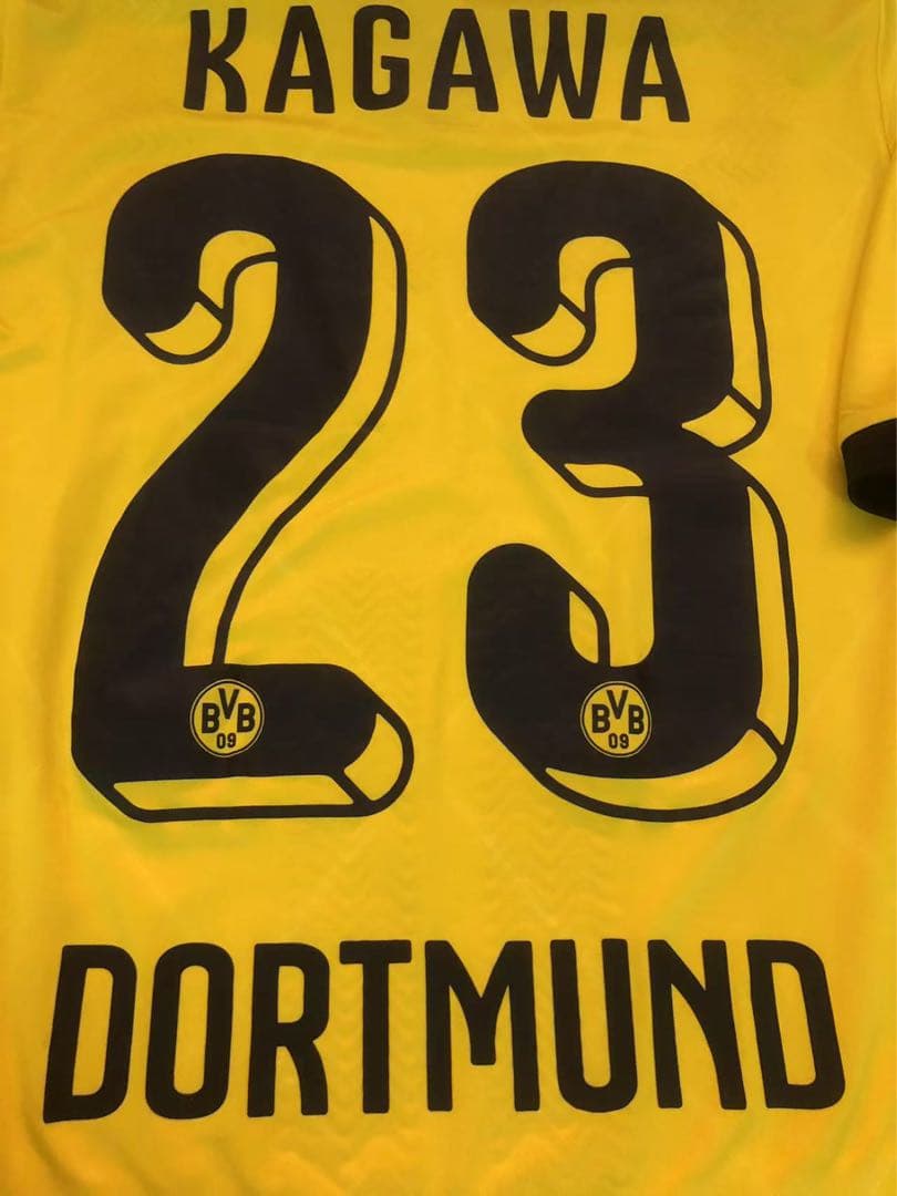 【サイン入り★選手支給品】ボルシア・ドルトムント 香川選手#23ユニフォーム