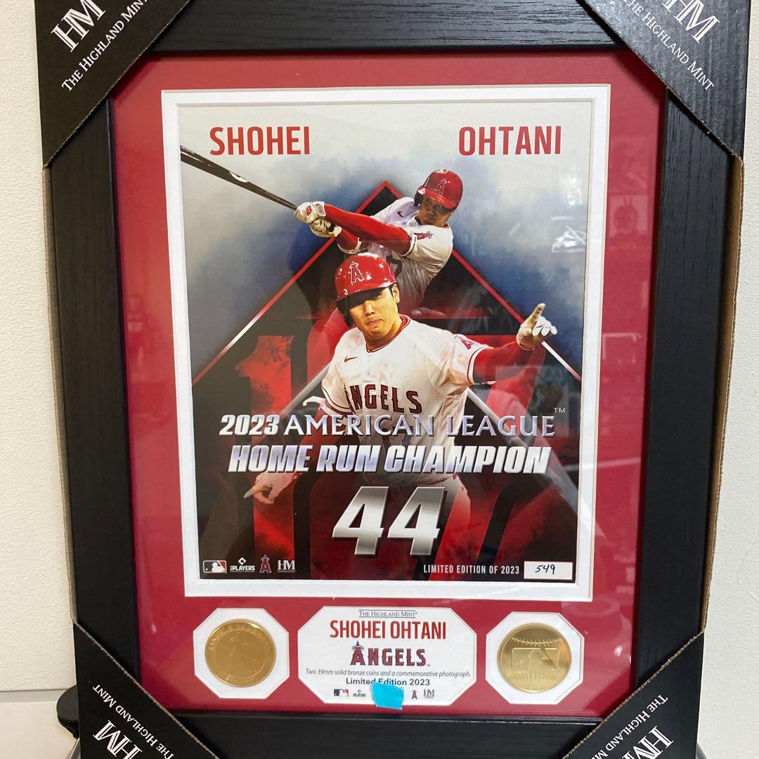 大谷翔平★2023アメリカンリーグ★ホームラン王記念★シリアルナンバー入