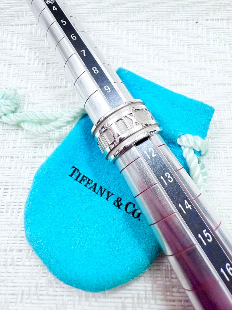 ティファニー　アトラス　ワイド　指輪　リング　11.5号　研磨仕上げ済み　925