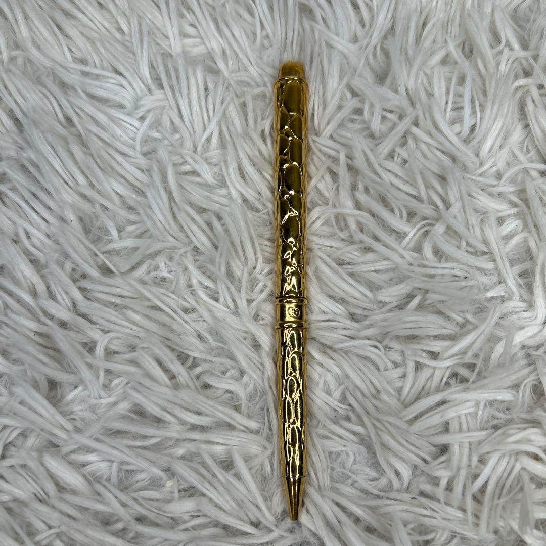 GUCCI ペン　ボールペン　インターロッキング　ゴールド　gold 金