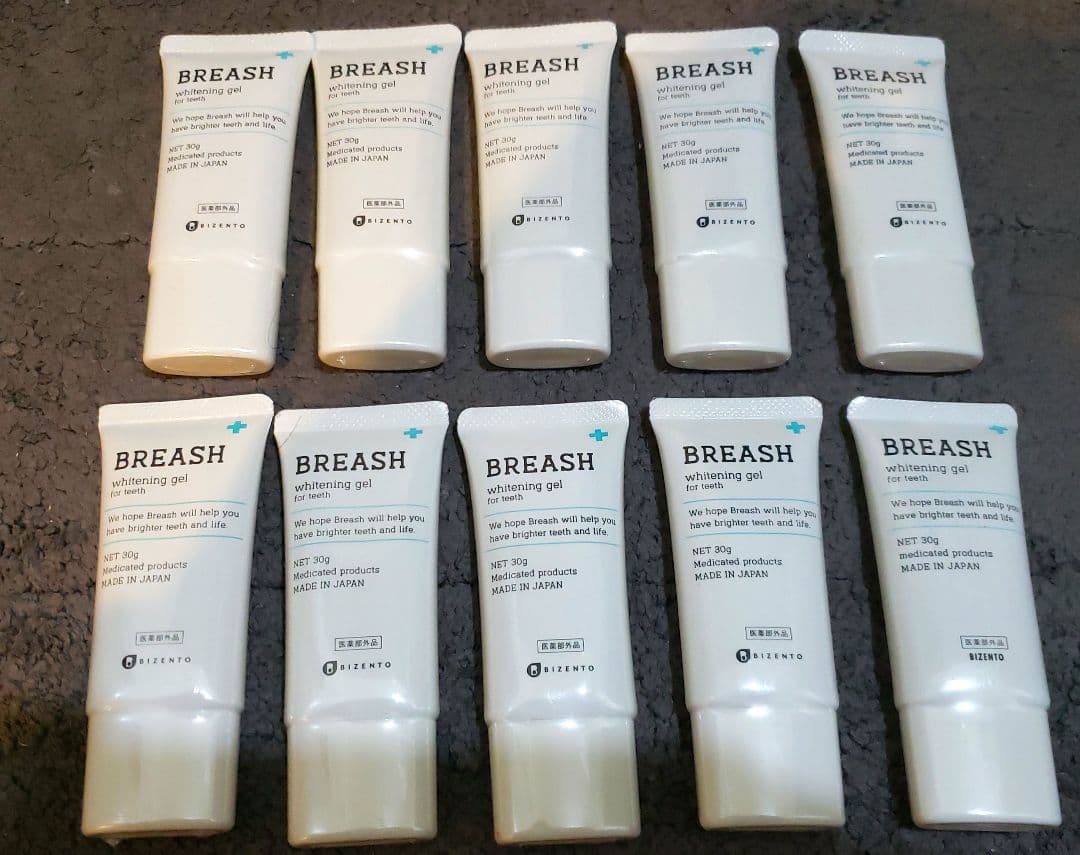値下げしました！BREASH ホワイトニング歯みがき粉　バラ売り可！
