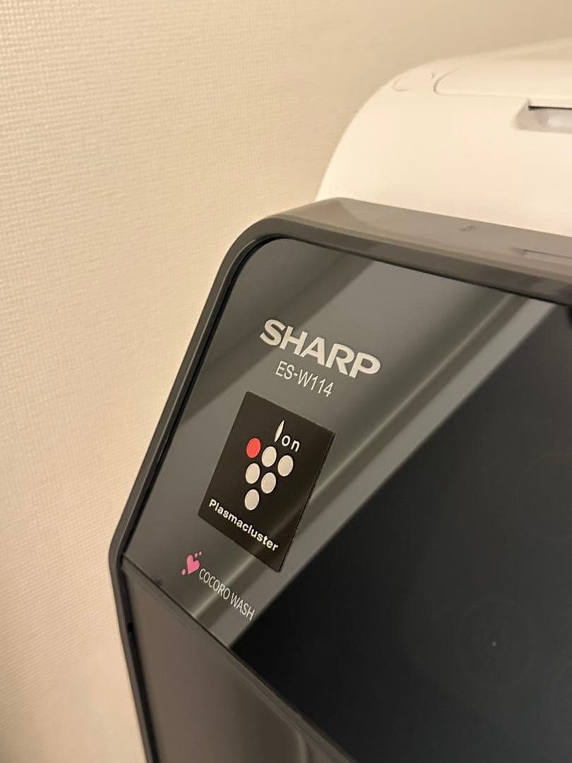 SHARP 2022年製 ドラム式洗濯機 ES-W114-SL