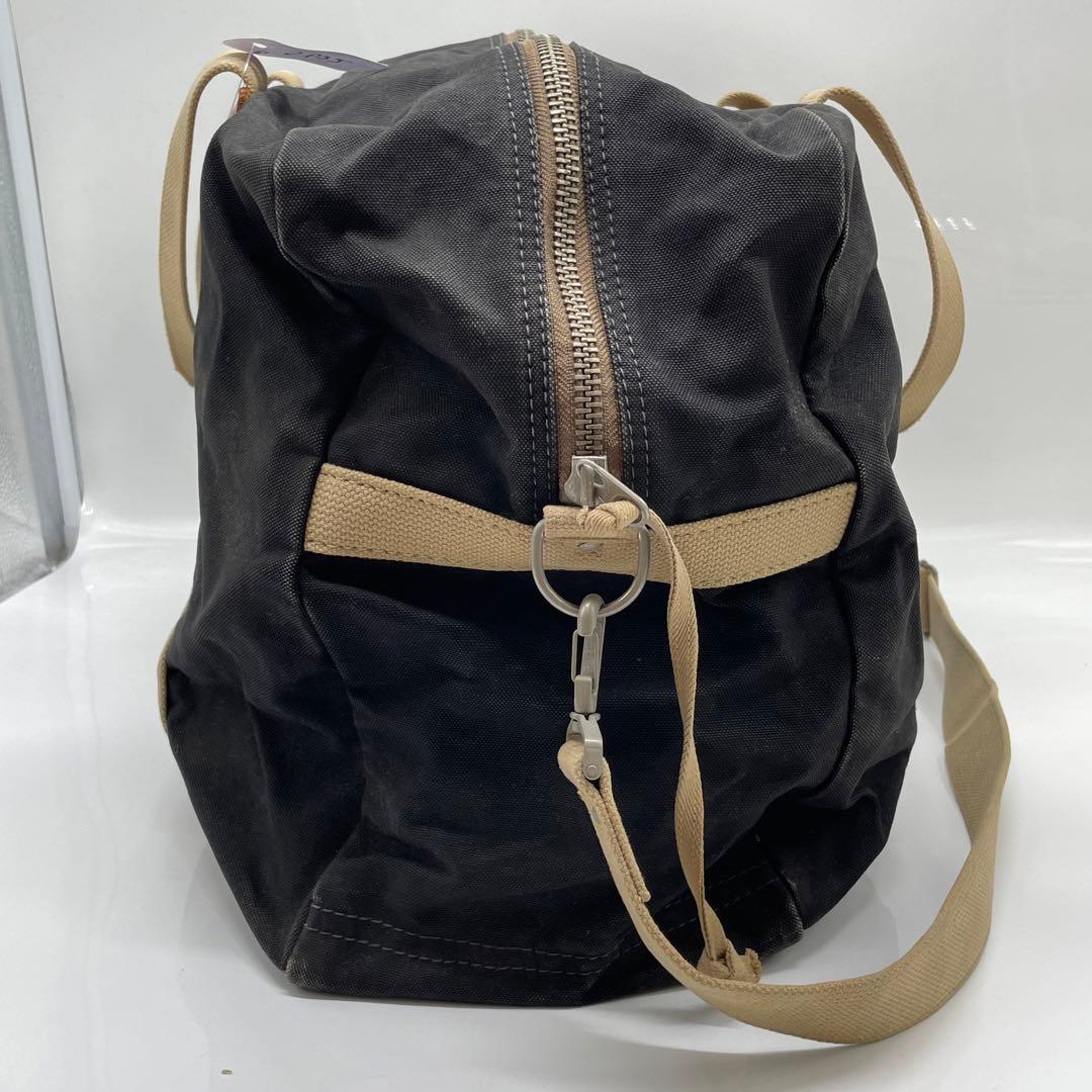 BN5622●一澤帆布製 ボストンバッグ ショルダーバッグ ショルダー紐付