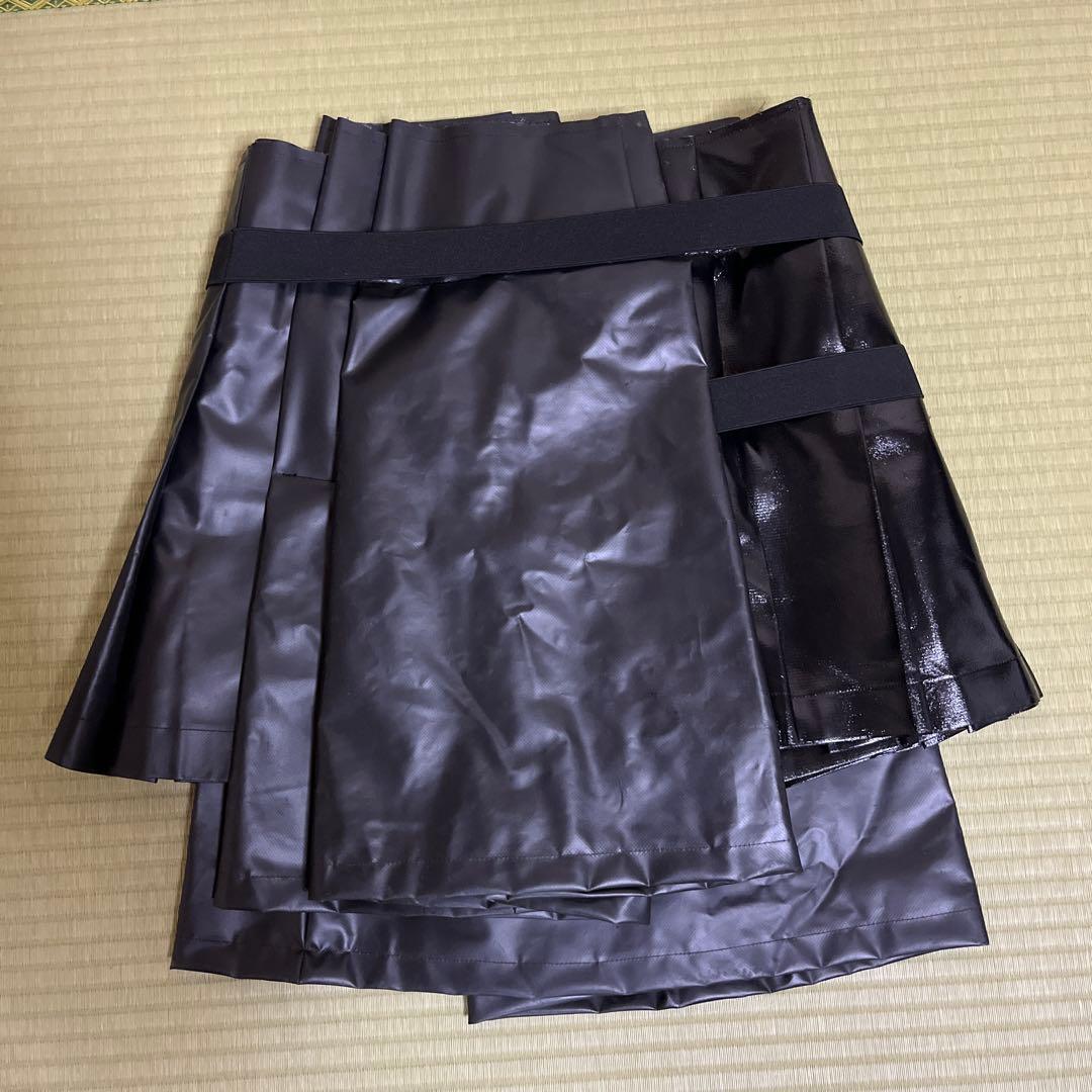 GARCONS 黒 フレアスカート Mサイズ