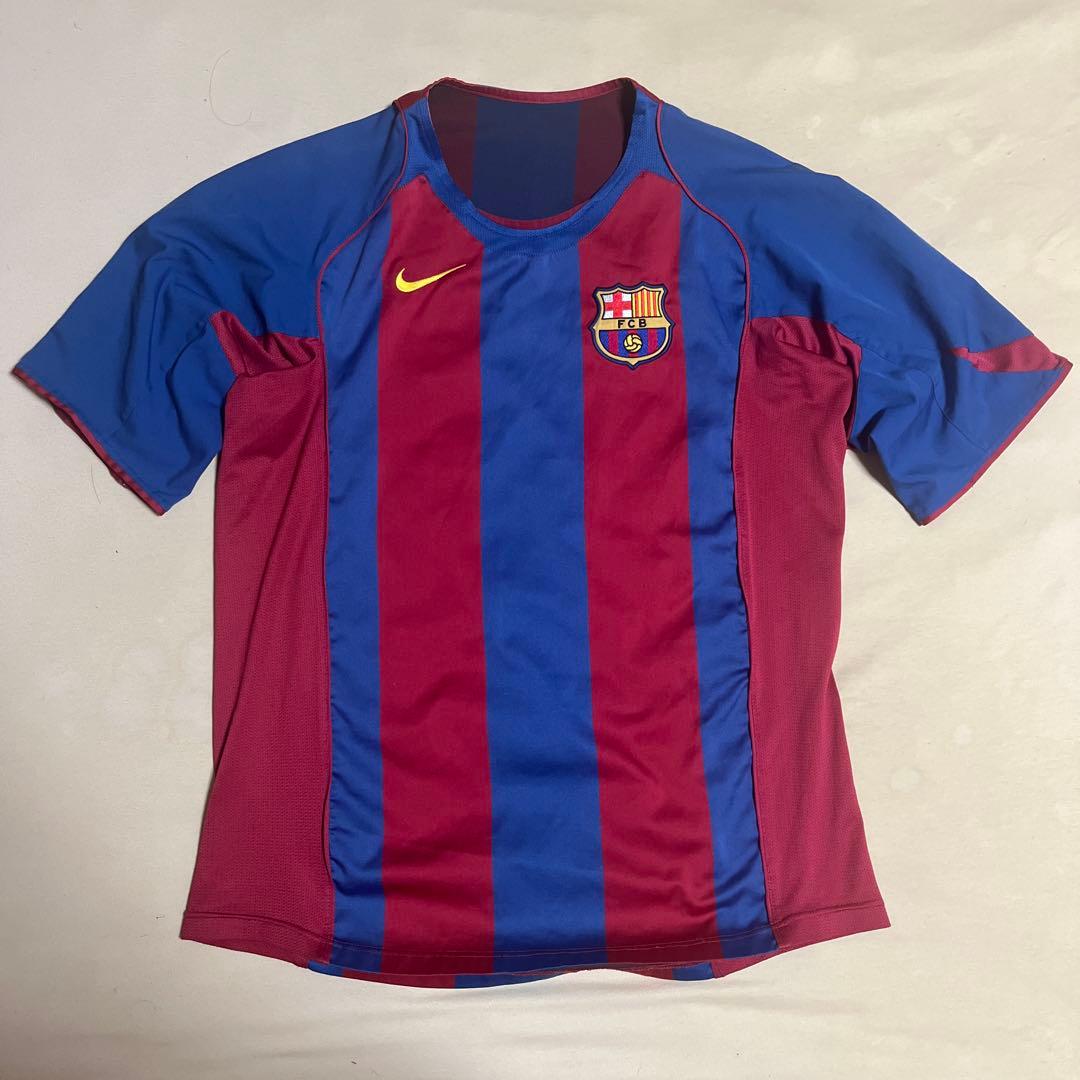 FCバルセロナ 2004-05 ユニフォーム Lサイズ モロッコ製 正規品