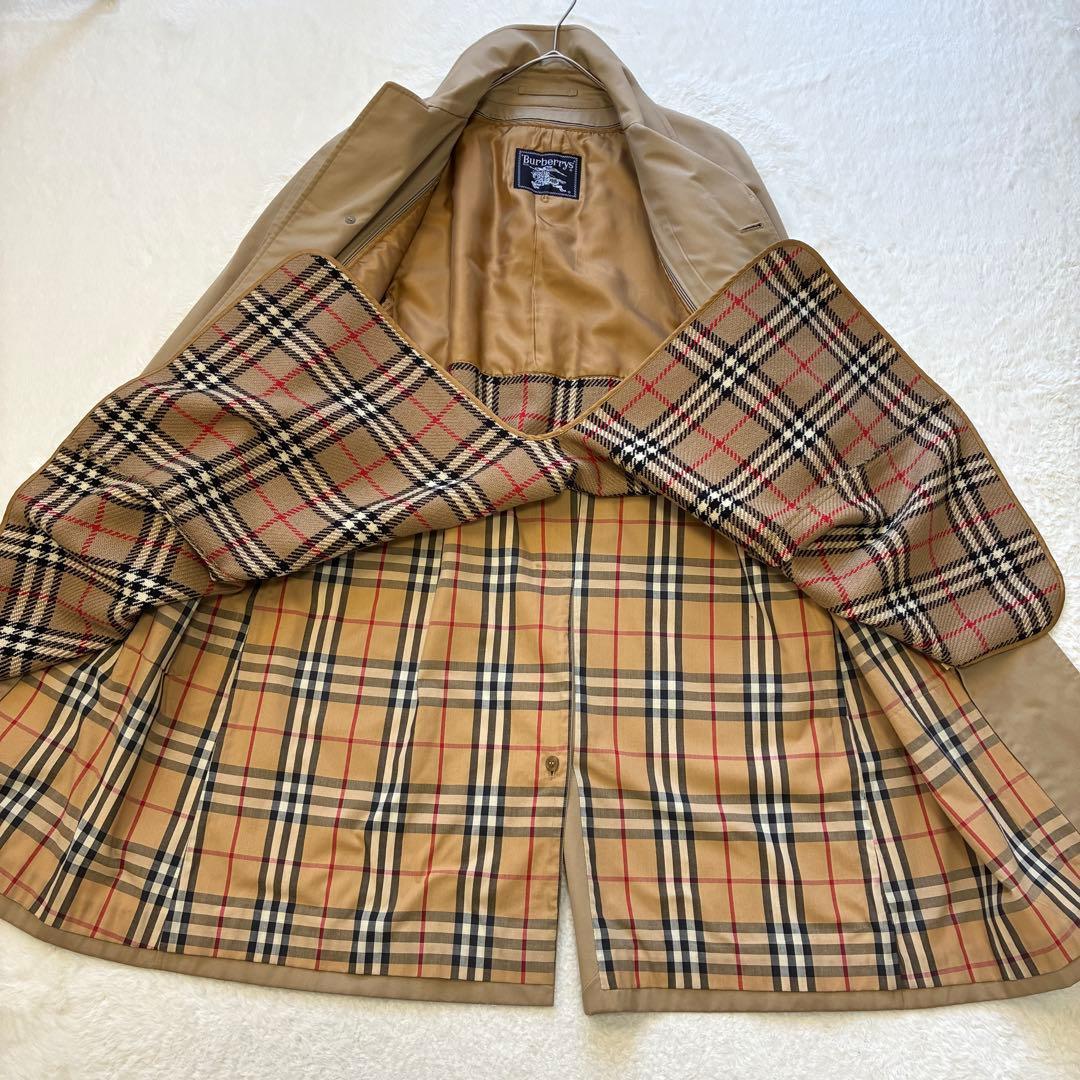 BURBERRY ウールライナー付きコート ノバチェック