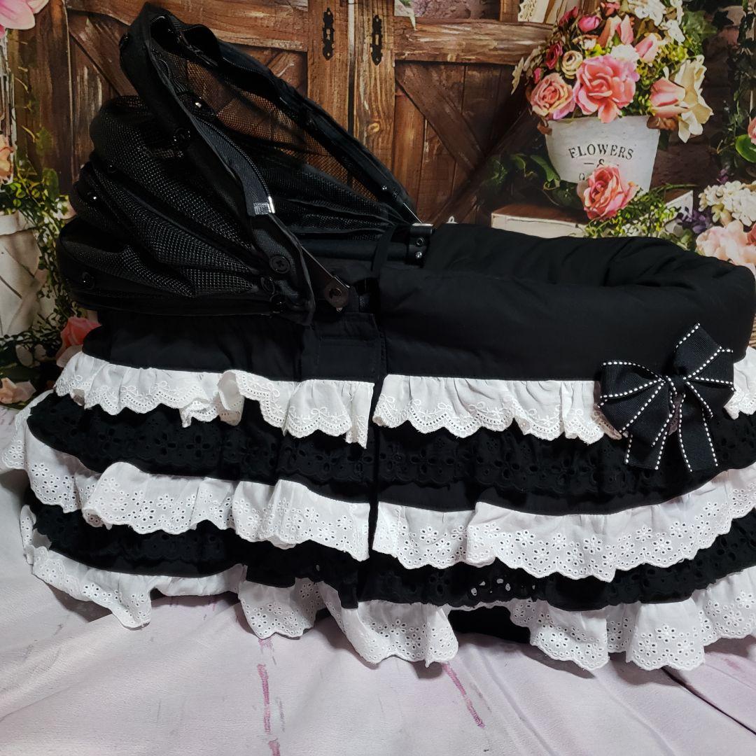 天使のカート　あごのせクッション　コットカバー　ハンドメイド