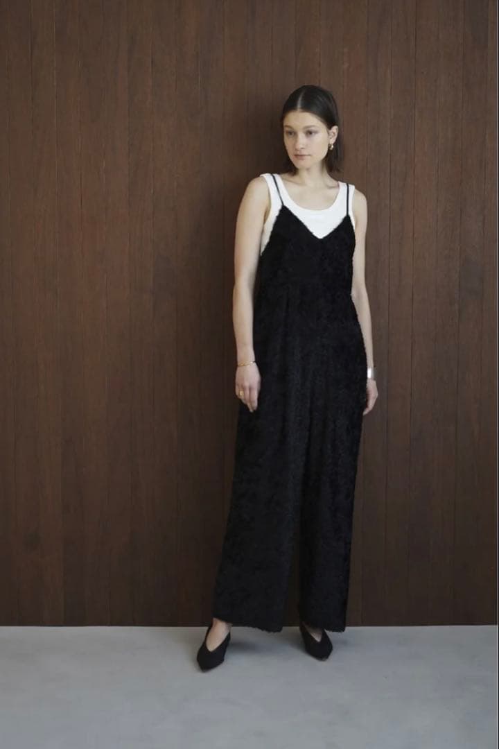 サロペット・オーバーオール・オールインワン CLANE FRINGE CAMISOLE ALL IN ONE