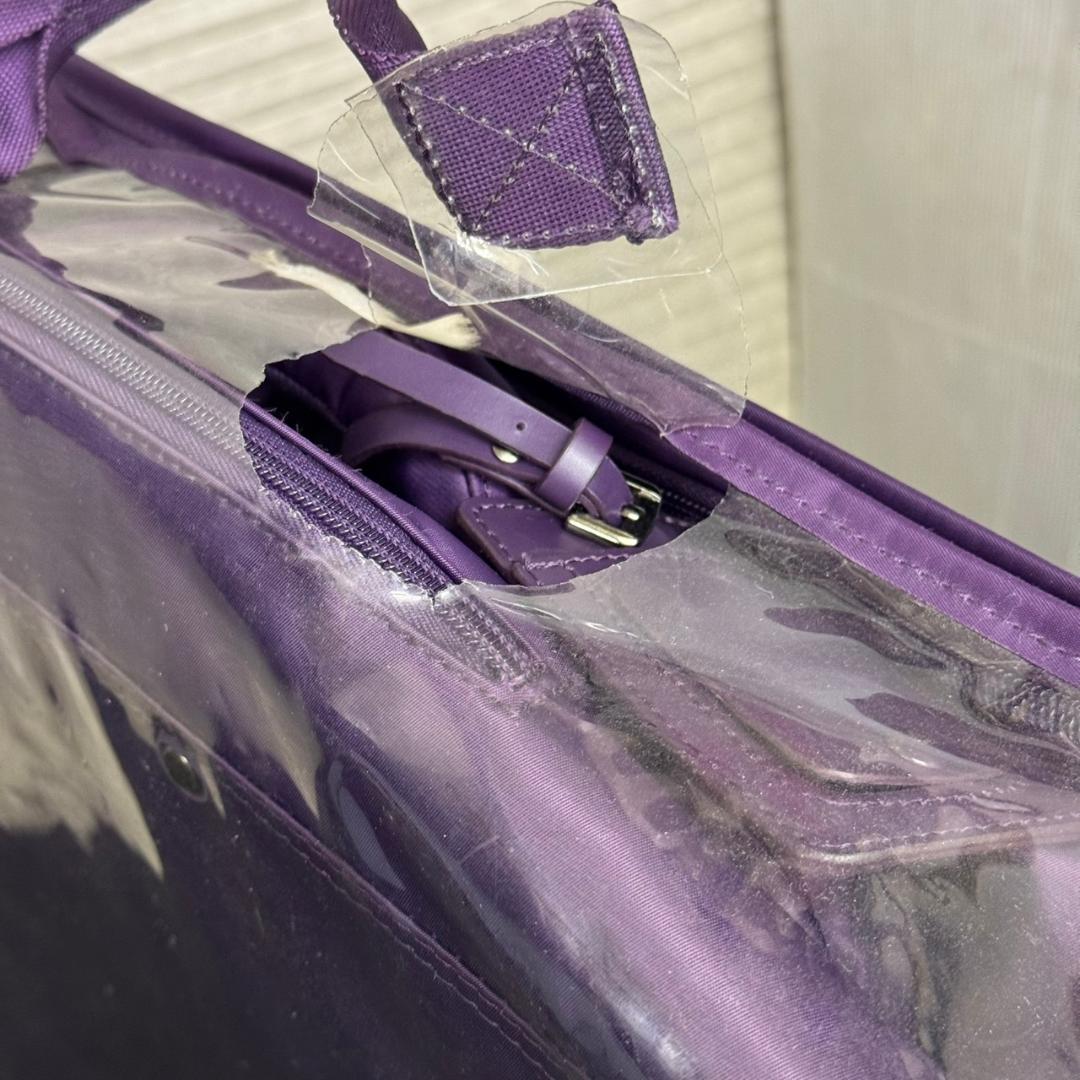 ☆Lipault　リポー　キャリーバッグ　スーツケース　紫　折りたたみ