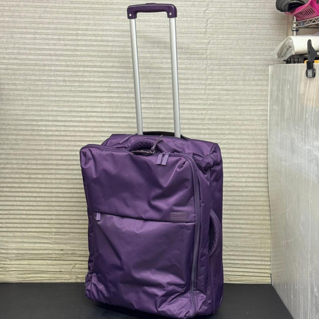 ☆Lipault　リポー　キャリーバッグ　スーツケース　紫　折りたたみ