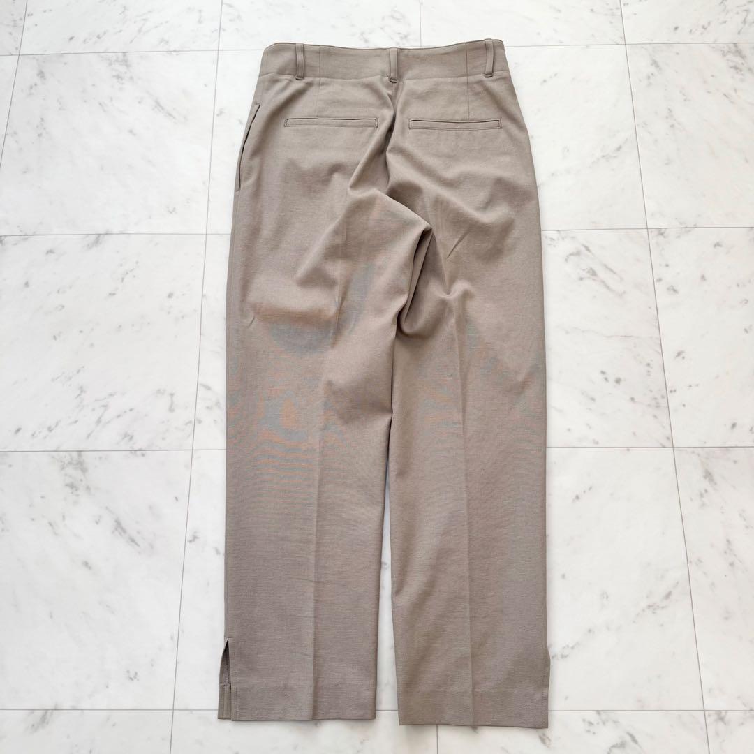 【美品】Spick&Span スピックアンドスパン パンツスーツ ノーカラー