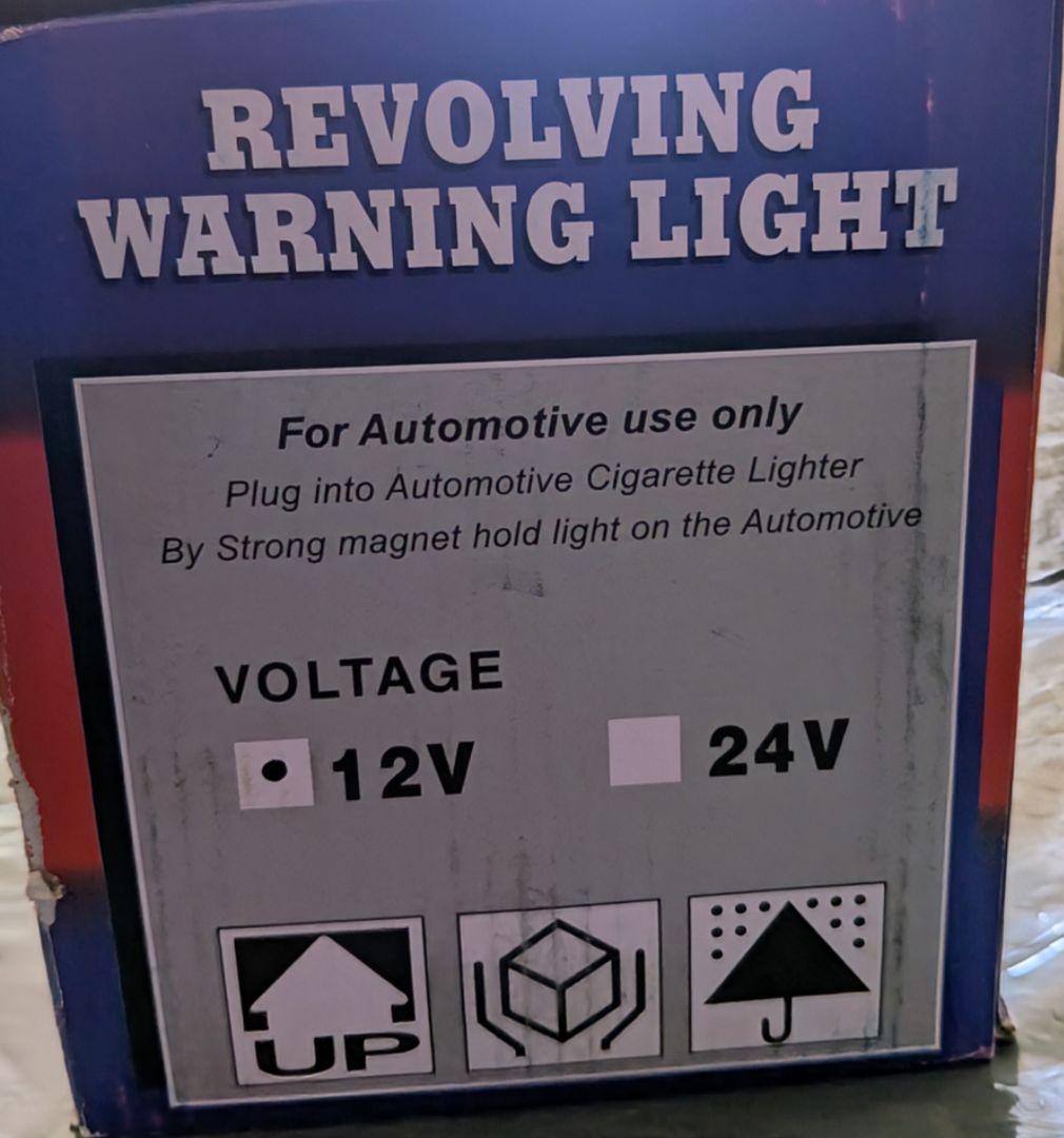 12Vスイッチ付き電球タイプ回転灯紫　サイコロ　星マーカー　ドクロつり革　他